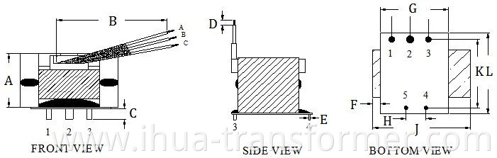 Electrical Transformer Flyback Filter Transformer Pq Series China Manufacturer Transformer for Video Cameras